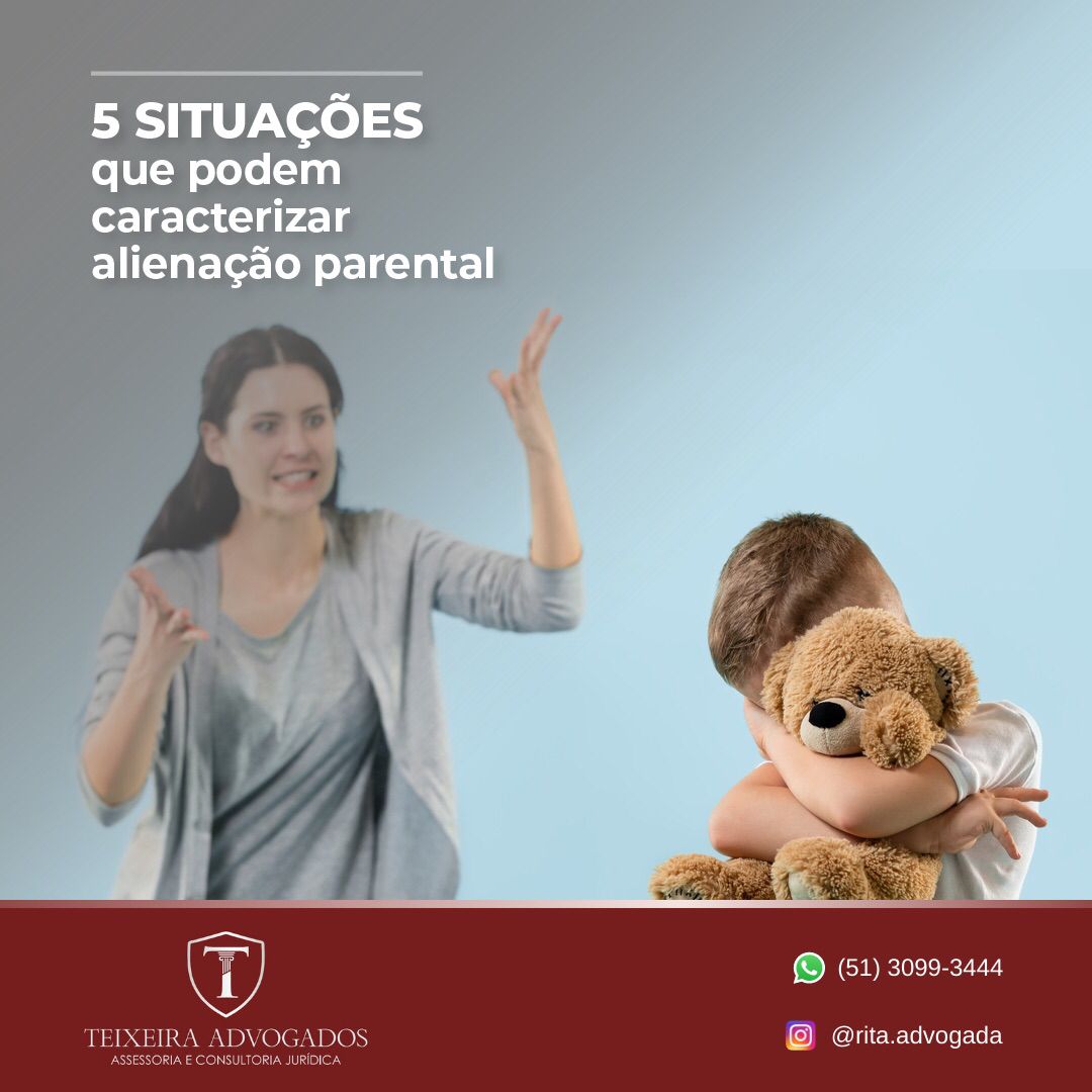 Leia mais sobre o artigo 5 SITUAÇÕES que podem caracterizar alienação parental