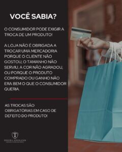 Leia mais sobre o artigo TROCA DE PRODUTO, VOCÊ SABIA?
