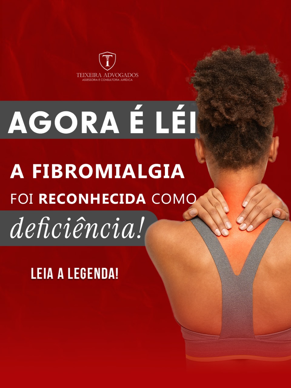 Leia mais sobre o artigo AGORA É LEI: A fibromialgia foi reconhecida como deficiência