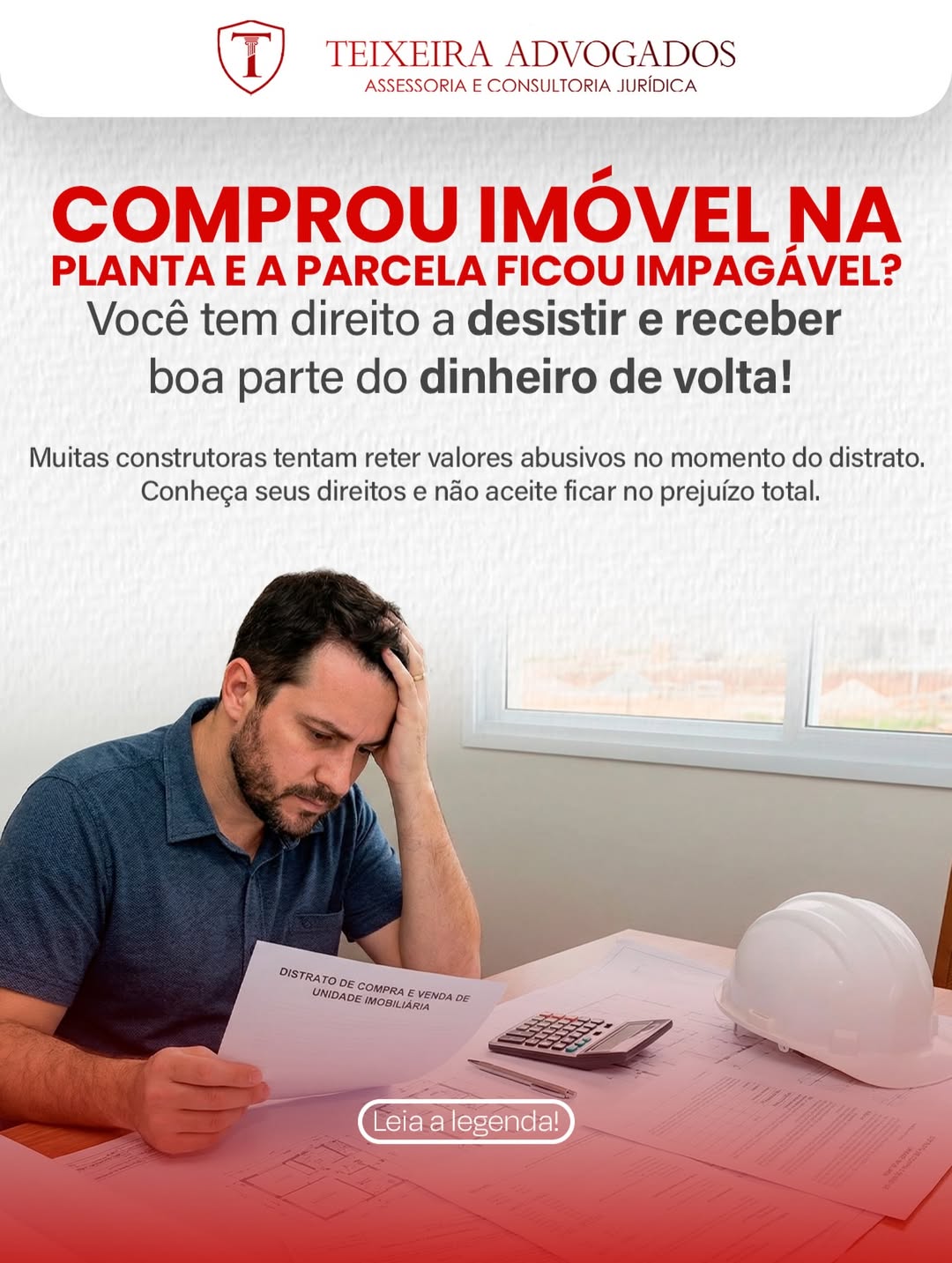 Leia mais sobre o artigo Comprou um imóvel na planta e a parcela ficou impagável?