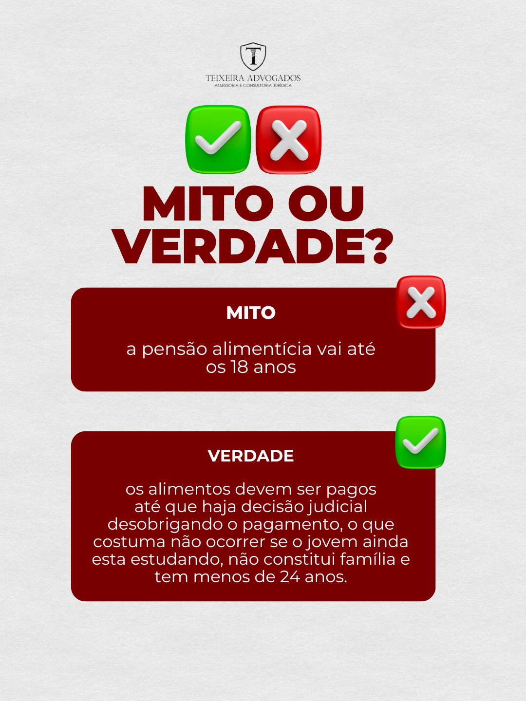Mito ou Verdade?