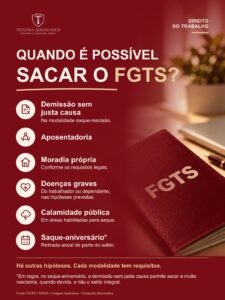 Leia mais sobre o artigo Você sabe quando pode sacar o FGTS?